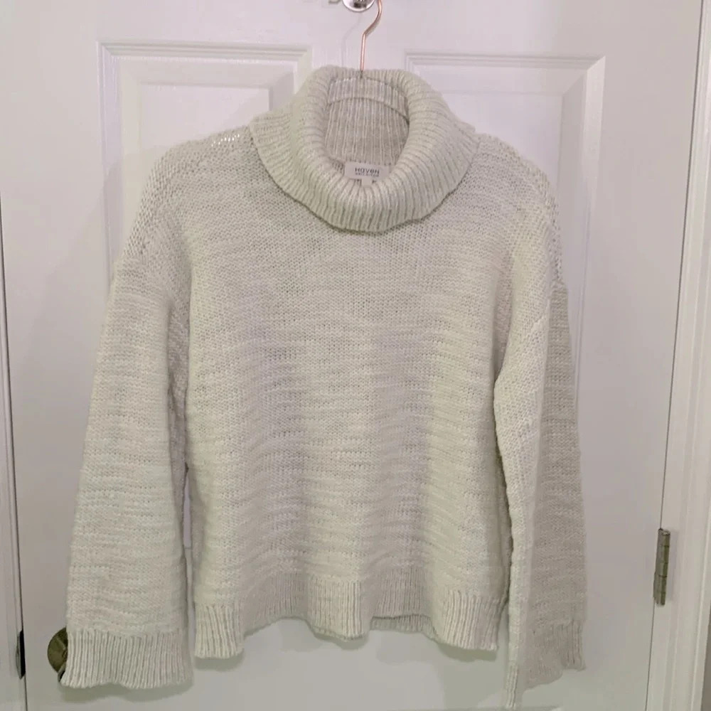 Haven Well Within By Talbots Turtleneck Sweater S… - image 1